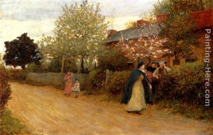 Sir Hubert von Herkomer Our Village Nurse